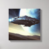 Toile F. vaisseau spatial orbitant 2 (Recto)