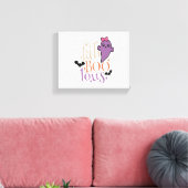 Toile Fa BOO Lous Fa BOO Lous Halloween Ghost (Insitu(Salon))