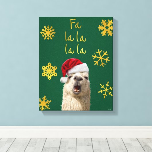 Toile Fa La La Llama (Insitu (Plancher de Bois))