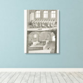 Toile Fabrication de papier, de l'Encyclopédie des Scien (Insitu (Plancher de Bois))