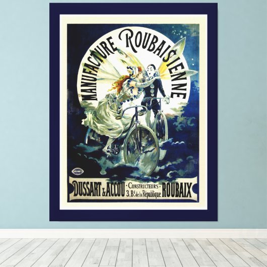 Toile Fabrication Roubaisienne Bicyclettes (Insitu (Plancher de Bois))