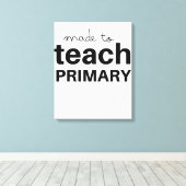Toile Fabriqué pour enseigner prek primaire enseignant d (Insitu (Plancher de Bois))