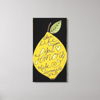 Toile Fabriquer du citron citron