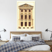 Toile Façade architecturale de Jean Deneufforge (Insitu(Chambre))