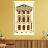 Toile Façade architecturale de Jean Deneufforge (Insitu(Salon))