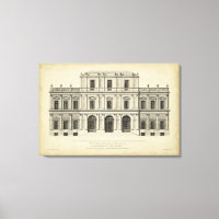 Façade de style théâtral de Colen Campbell
