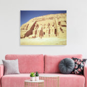 Toile Façade du Temple de Ramsès II (Insitu(Salon))