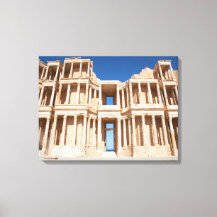 Toile Façade et scène de l'amphithéâtre romain