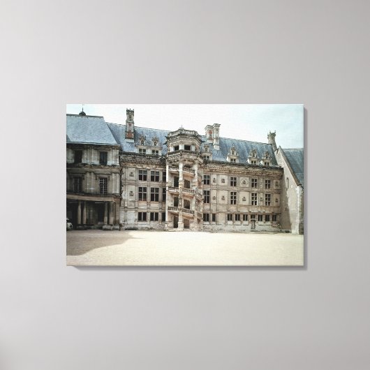 Toile Façade sud-est de l'aile Francois I (Recto)
