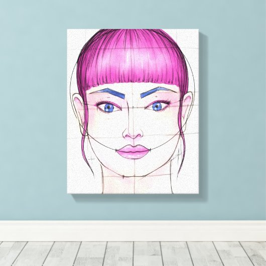 Toile Face 16 (Insitu (Plancher de Bois))