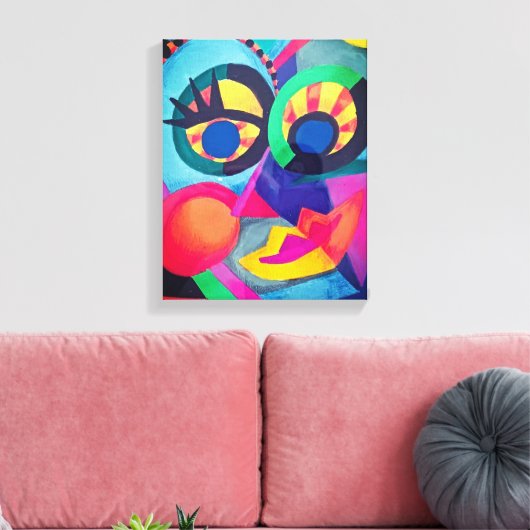 Toile Face Abstraite #2 (Insitu(Salon))