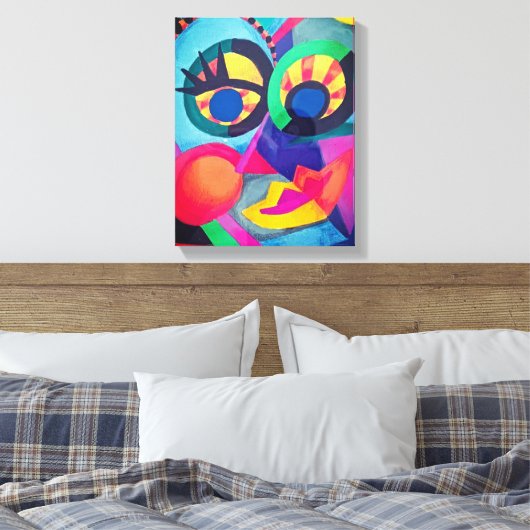 Toile Face Abstraite #2 (Insitu(Chambre))