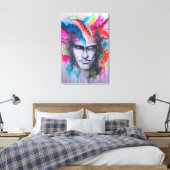 Toile Face d'aquarelle (Insitu(Chambre))