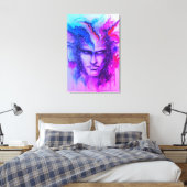 Toile Face d'aquarelle (Insitu(Chambre))