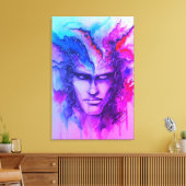 Toile Face d'aquarelle (Insitu(Salon))