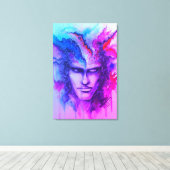 Toile Face d'aquarelle (Insitu (Plancher de Bois))