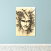 Toile Face d'aquarelle (Insitu (Plancher de Bois))