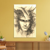 Toile Face d'aquarelle (Insitu(Salon))