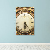 Toile Face d'horloge du 19ème siècle, Allemagne (Insitu (Plancher de Bois))