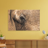 Toile Face d'un éléphant (Insitu(Salon))