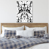 Toile Face élégante dans le feu et flammes conception tr (Insitu(Chambre))