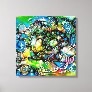 Toile Façons De Vivre - Art Neurographique 7