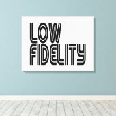 Toile Faible fidélité (Insitu (Plancher de Bois))