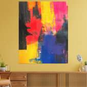 Toile Faille Chromatique (Insitu(Salon))