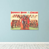 Toile Faire Des Éléphants Avec Des Femmes Et Des Formate (Insitu (Plancher de Bois))