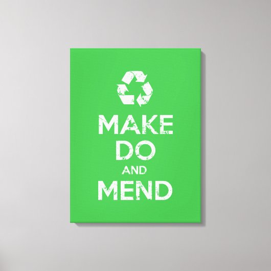 Toile Faire et réparer (Recto)