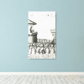 Toile Faire-part de la naissance du fils de Charles Ier (Insitu (Plancher de Bois))