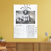 Toile Faire-part de l'établissement (Insitu(Salon))