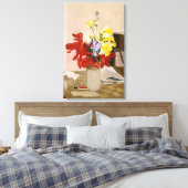 Toile Fairfield Porter - ANEMONE ET DAFFODIL 1965 (Insitu(Chambre))
