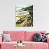 Toile Fairfield Porter - RED CABLES 1940 (Insitu(Salon))