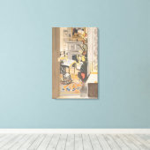 Toile Fairfield Porter - THE CHRISTMAS TREE 1971 (Insitu (Plancher de Bois))