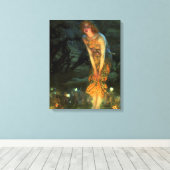 Toile Fairy Circle Fairies Midsummer Eve (Insitu (Plancher de Bois))