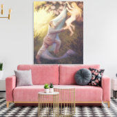 Toile Fairy Dream (par Theodor Severin Kittelsen) (Insitu(Salon))