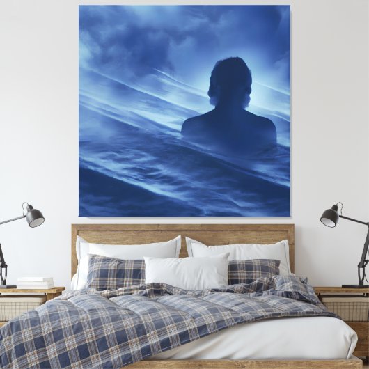 Toile Fais face seul (Insitu(Chambre))