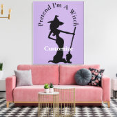 Toile Fais semblant que je suis une sorcière Thunder_Cov (Insitu(Salon))