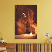 Toile Faisceau de soleil frappant les algues sur le sol  (Insitu(Salon))