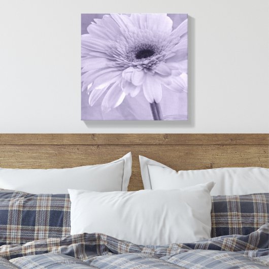 Toile Faisée de Gerber violet (Insitu(Chambre))