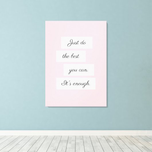 Toile Faites De Votre Mieux (Insitu (Plancher de Bois))