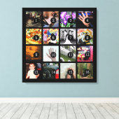 Toile Faites facilement votre propre photo Art avec 16 i (Insitu (Plancher de Bois))