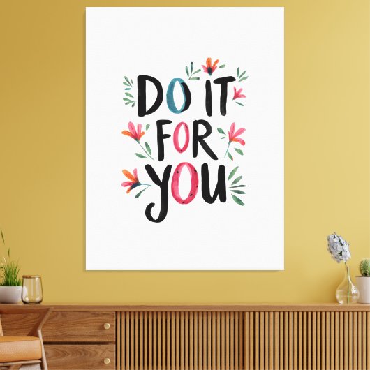 Toile Faites-le pour vous (Insitu(Salon))