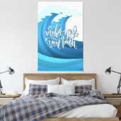 Toile Faites votre propre chemin | Devis motivationnel (Insitu(Chambre))