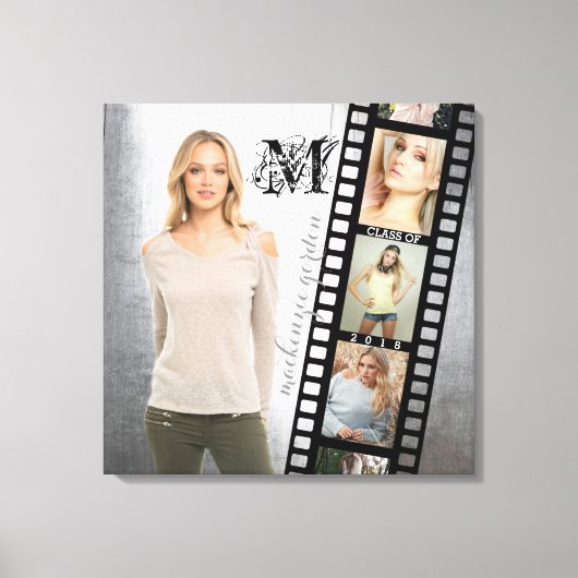 Toile Faites votre propre collection de portraits senior (Recto)