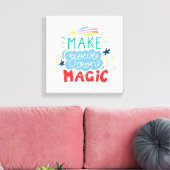 Toile Faites votre propre magie (Insitu(Salon))