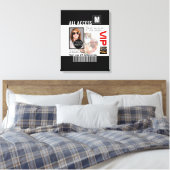 Toile Faites votre propre VIP Pass 8 façons de personnal (Insitu(Chambre))