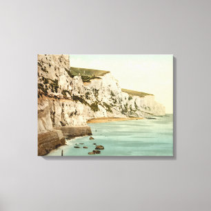 Toile Falaises blanches de Douvres, Kent, Angleterre