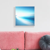 Toile Falaises côtières majestueuses avec reflet de sabl (Insitu(Salon))